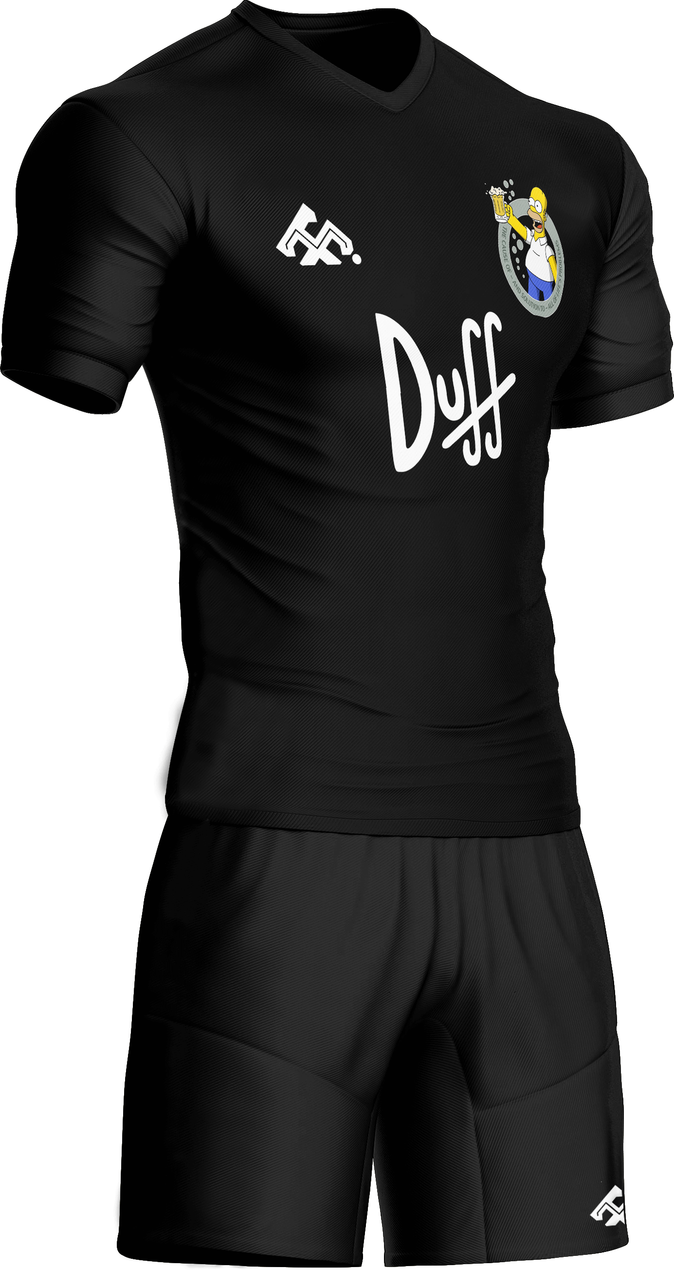 Uniforme Negro de Homero Simpson